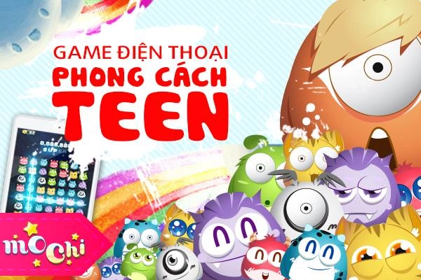 Mochi - game điện thoại phong cách teen