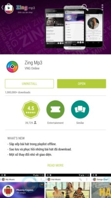 Mời tải về google playstore phiên bản mới material design