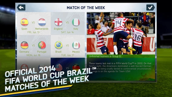 Mừng world cup với hàng loạt game bóng đá trên app store