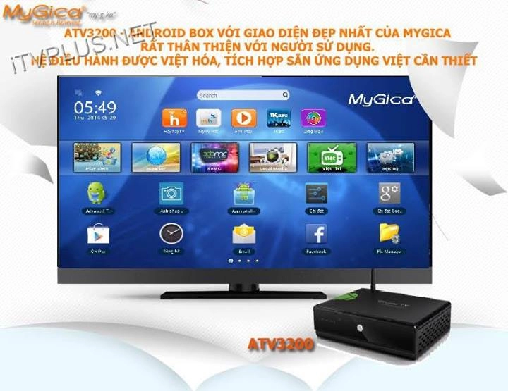 Mygica atv3200 - android box chuyên hdplayer đáng mua nhất