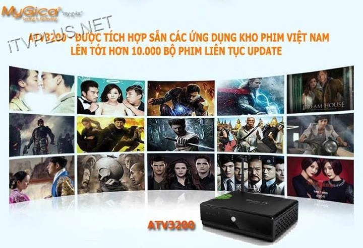 Mygica atv3200 - android box chuyên hdplayer đáng mua nhất