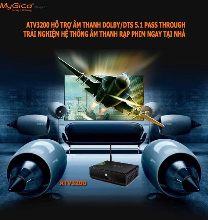 Mygica atv3200 - android box chuyên hdplayer đáng mua nhất