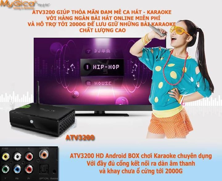 Mygica atv3200 - android box chuyên hdplayer đáng mua nhất