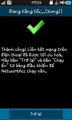 Networkacc phần mềm tăng tốc truy cập mạng gprs 3g wifi