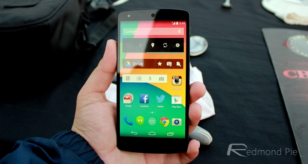Nexus 5 sở hữu cấu hình cao hiệu năng siêu tốc