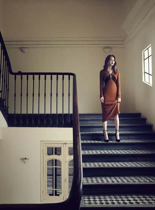 Ngắm bộ ảnh thời trang yoon eun hye chụp tại nhà hát lớn hà nội
