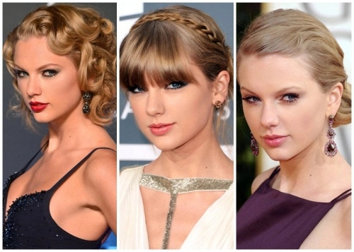 Ngắm những kiểu tóc biến đổi theo thời gian của taylor swift