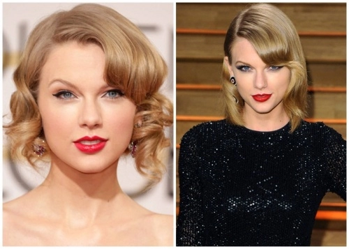 Ngắm những kiểu tóc biến đổi theo thời gian của taylor swift