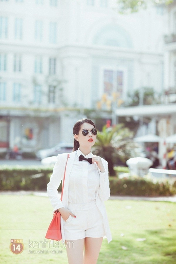 Ngọc trinh lạ lẫm với hình ảnh tomboy nam tính