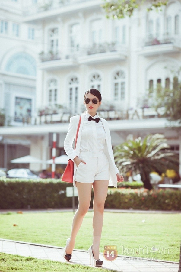 Ngọc trinh lạ lẫm với hình ảnh tomboy nam tính