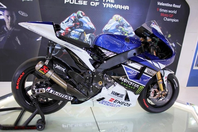 Nhiều mẫu xe yamaha trưng bày tại triển lãm auto expo 2014