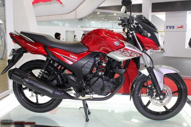 Nhiều mẫu xe yamaha trưng bày tại triển lãm auto expo 2014