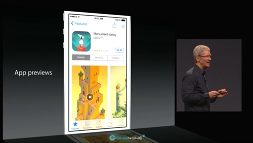 Những đổi mới trong kho app store của apple khi ra mắt ios 8