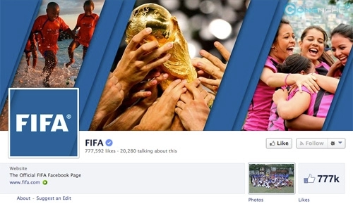 Những tài khoản facebook cần follow trong mùa world cup 2014