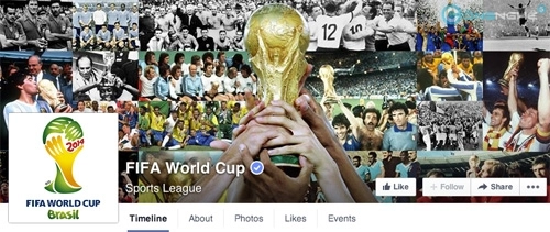 Những tài khoản facebook cần follow trong mùa world cup 2014