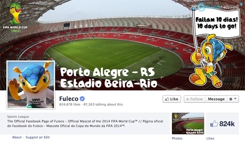 Những tài khoản facebook cần follow trong mùa world cup 2014