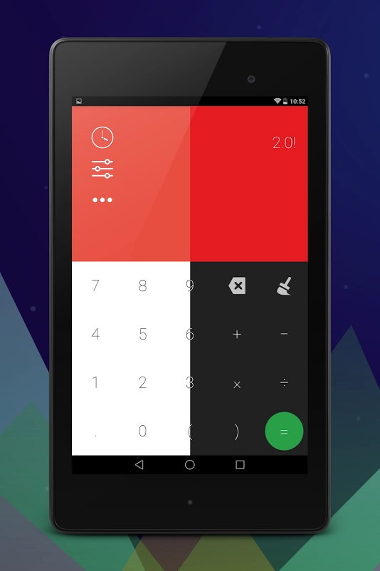 Numix calculator ứng dụng máy tính material design