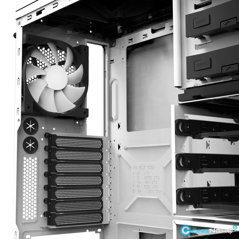 Nzxt giới thiệu dòng case mid-tower phantom 240