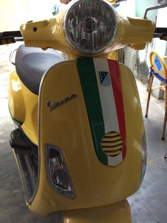 Piaggio lx125 2008 hàng nhập italia màu vàng