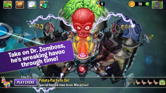 Plants vs zombies 2 cập nhật màn chơi trung cổ