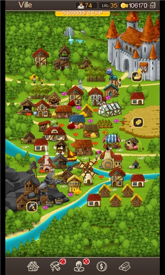 Puzzle craft game mang dáng dấp farmville trên windows phone 8