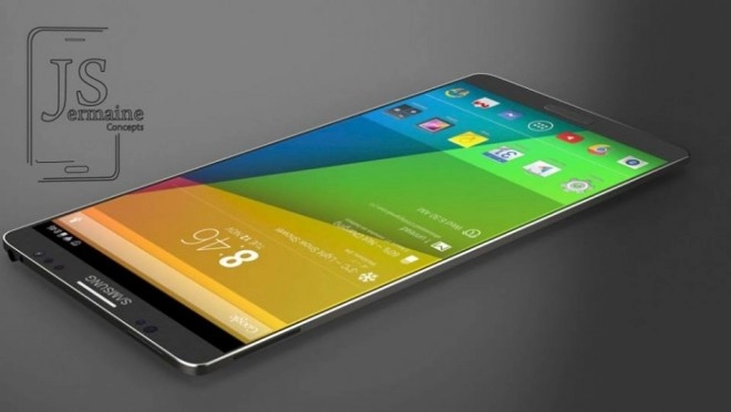 Samsung galaxy note 4 với thiết kế mới