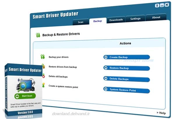 Smart driver updater - cập nhật và sao lưu driver máy tính