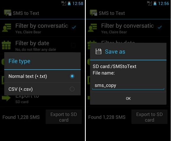 Sms to text-ứng dụng sao lưu và phục hồi toàn bộ tin nhắn sms trên android
