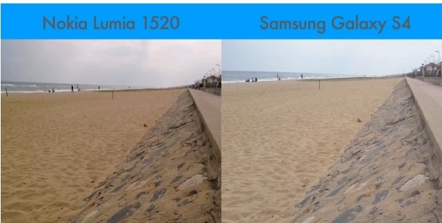So sánh camera của lumia 1520 galaxy s4 và s4 zoom