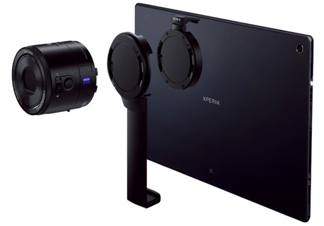 Sony qx10 - qx100 ống kính hàng khủng dành cho tablet