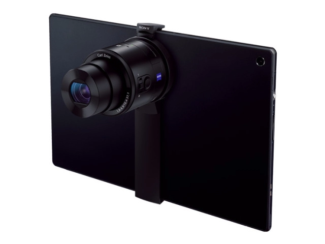 Sony qx10 - qx100 ống kính hàng khủng dành cho tablet