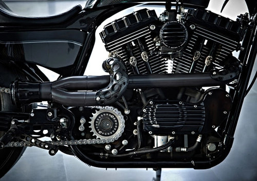 Stealth bullet - harley-davidson dữ dằn