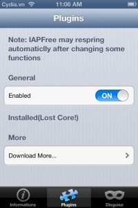 Sử dụng iapfree ios 7 hack in-app purchase trong game và ứng dụng