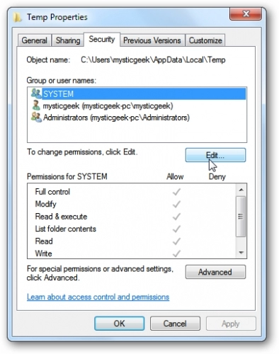 Sửa lỗi error 2203 an internal error occurred khi cài đặt office 2010