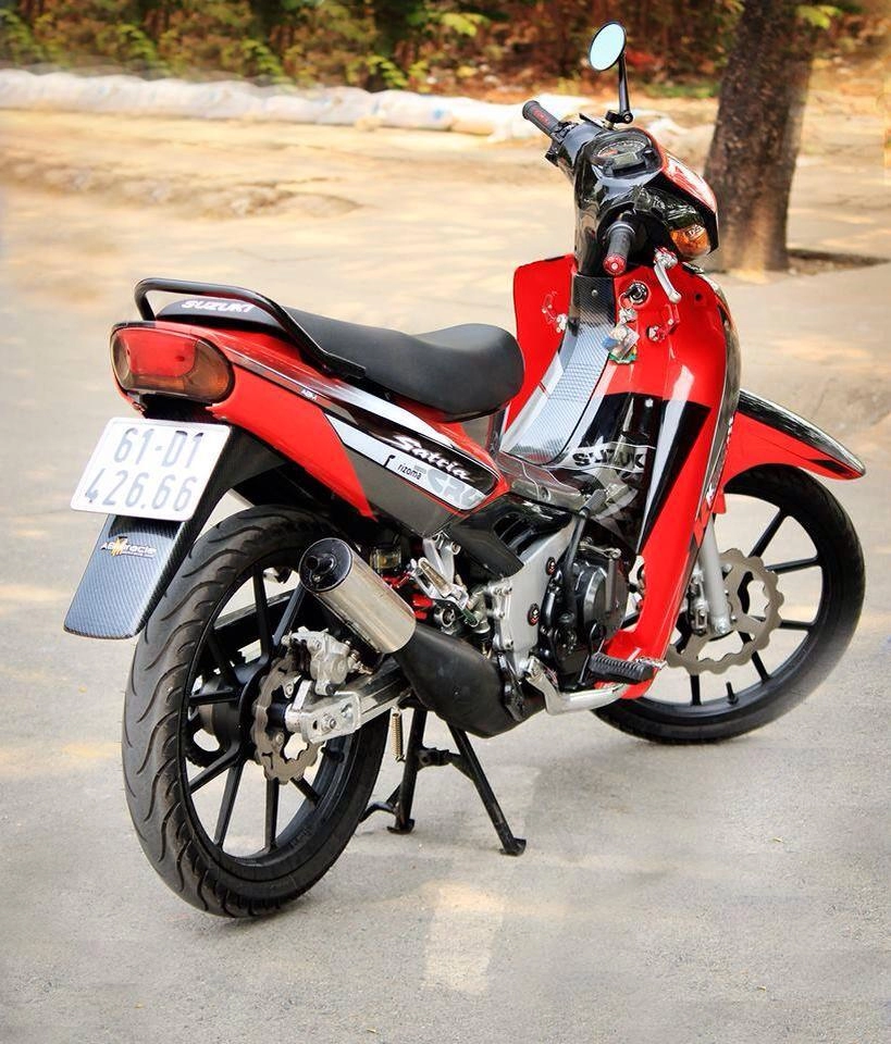 Suzuki sport 99 up satria 2000 tem đấu rực rỡ