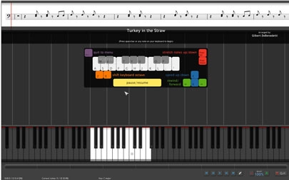 Synthesia 90 cho mac - phần mềm tập chơi đàn piano hay nhất
