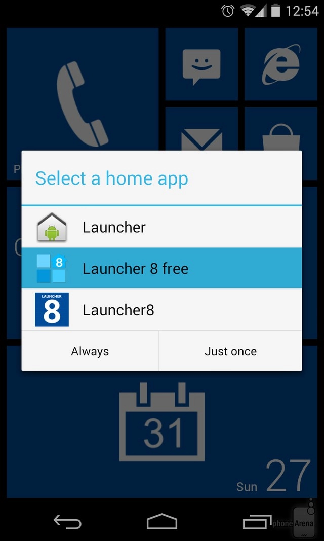 Tải launcher windows phone cho android - trải nghiệm giao diện wp ngay trên android của bạn