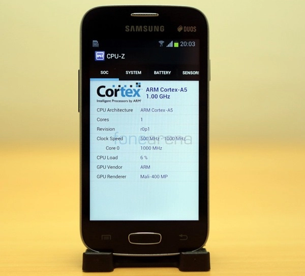 Test sức mạnh smartphone giá rẻ của samsung