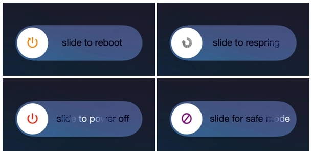 Thêm nhiều tùy chọn tắt máy khởi động lại respring cho iphone
