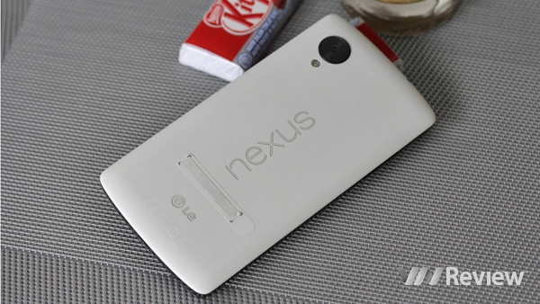 Thiết kế nổi bật của điện thoại google nexus 5