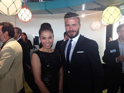 Thu minh david beckham không hề tự kiêu