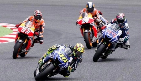 Thu nhập của các tay đua hàng đầu moto gp