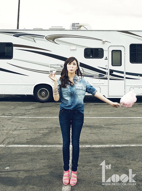 Tiffany snsd khoe đường cong dưới nắng hè rực rỡ