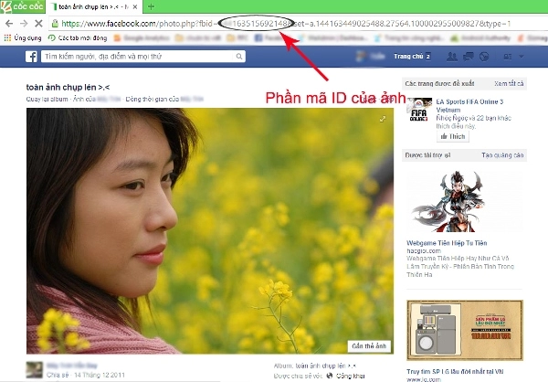 Tìm kiếm tài khoản facebook của ai đó qua ảnh trên facebook