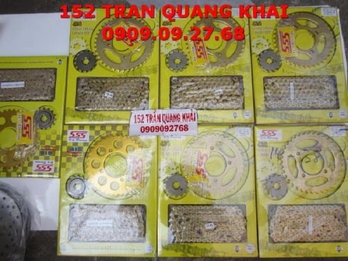Tổng hợp nhông sên dĩa cho exciter