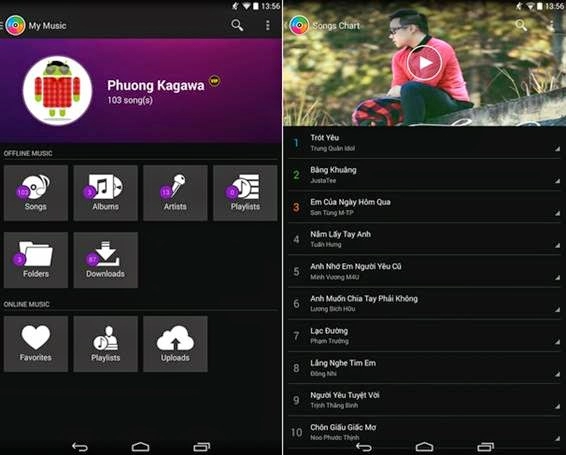 Top ứng dụng khủng trên google play