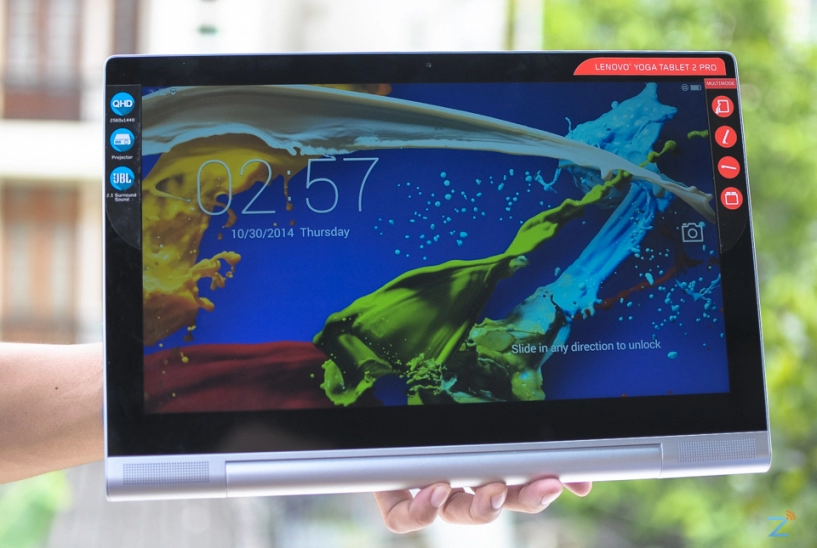 Trên tay yoga tablet 2 pro - chiếc máy tính bảng khổng lồ