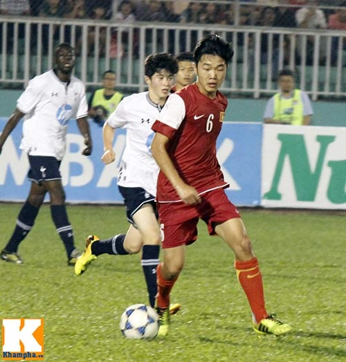 U19 vn-u19 tottenham cơn mưa bàn thắng