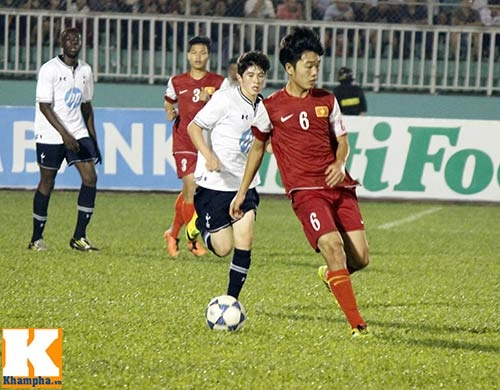 U19 vn-u19 tottenham cơn mưa bàn thắng