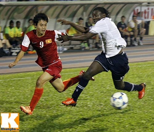 U19 vn-u19 tottenham cơn mưa bàn thắng